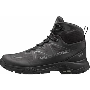 Helly Hansen Pánske outdoorové topánky Cascade Mid HT Black/New Light Grey 45