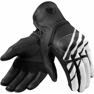 Rev'it! Redhill Black/White 3XL Motorradhandschuhe