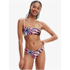 White Women's Patterned Swimwear Bottoms Desigual Playa I - Women