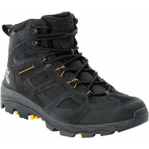 Jack Wolfskin Pantofi trekking de bărbați Vojo 3 Texapore Mid M Black/Burly Yellow 41
