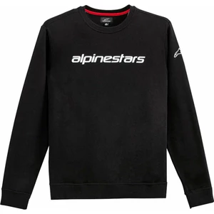 Alpinestars Linear Crew Fleece Black/White 2XL Sweat
