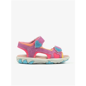 Pink girls' sandals Richter - Girls