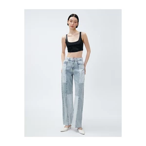 Koton Straight Leg Jeans High Waisted Jeans - Nora Jeans