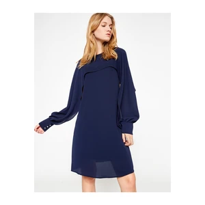 Koton Women's Navy Blue Dress