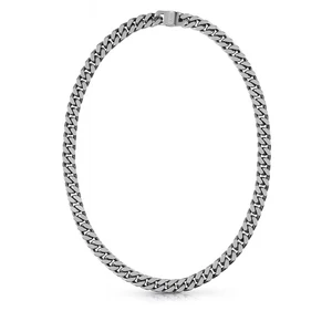 Guess Masívny oceľový náhrdelník Hype JUMN01349JWAST/U