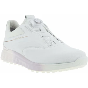 Ecco S-Three BOA Womens Golf Shoes White/Delicacy/White 39