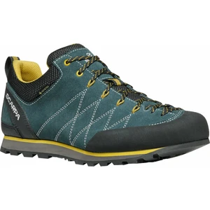 Scarpa Pánske outdoorové topánky Crux GTX Petrol/Mustard 45