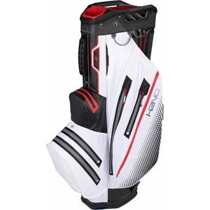 Sun Mountain H2NO Cart Bag 2023 Black/White/Red Borsa da golf Cart Bag