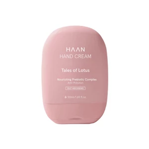 Haan Hand Care Hand Cream rýchlo sa vstrebávajúci krém na ruky s prebiotikami Tales of Lotus 50 ml