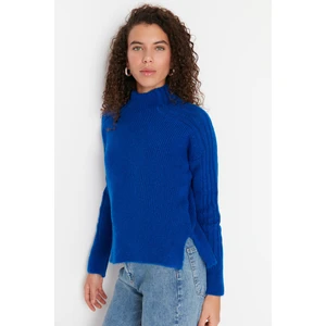 Trendyol Sweater - Dark blue - Regular fit