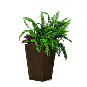 Kvetináč RATTAN PLANTER 53x53x73 cm,Kvetináč RATTAN PLANTER 53x53x73 cm