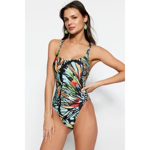 Trendyol Swimsuit - Multicolor - Color block