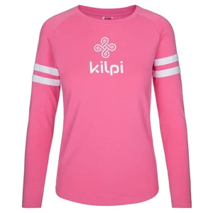 Women's cotton long sleeve T-shirt KÎLPIES MAGPIES-W PINK
