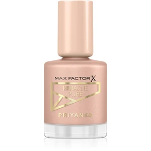 Max Factor x Priyanka Miracle Pure ošetrujúci lak na nechty odtieň 775 Radiant Rose 12 ml