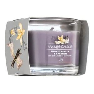 Yankee Candle Votivní svíčka ve skle Smoked Vanilla & Cashmere 37 g