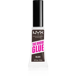 NYX Professional Makeup The Brow Glue gel na obočí odstín 05 Black 5 g