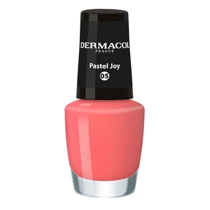 Dermacol Mini lak na nehty odstín 05 Pastel Joy 5 ml