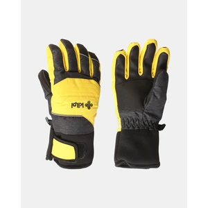 Children's finger ski gloves Kilpi SKIMI-J Yellow