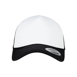 Foam Trucker Cap Curved Visor blk/wht/blk