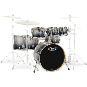 PDP by DW Concept Shell Pack 7 pcs 22" Black Sparkle-Plata