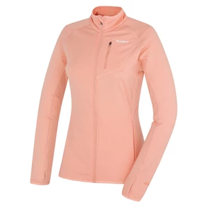 Women's zipper sweatshirt HUSKY Tarp L light pink