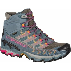 La Sportiva Damen Wanderschuhe Ultra Raptor II Mid Woman GTX Slate/Sorbet 37,5