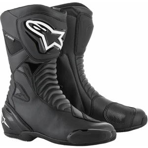Alpinestars SMX S Waterproof Boots Black/Black 39 Botas de moto