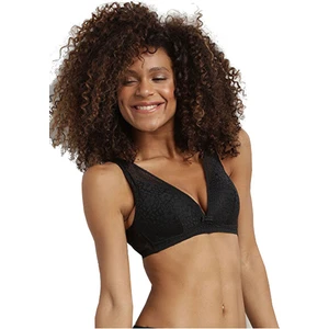 DIM SUBLIM TRIANGLE BRA - Women's lace bra without bones - black