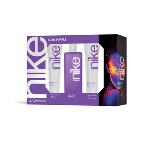 Nike Ultra Purple Woman - EDT 100 ml + sprchový gel 75 ml + tělové mléko 75 ml