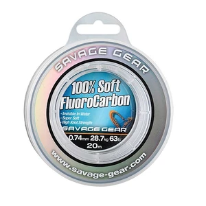 SAVAGE GEAR 100% soft FluoroCarbon 0,39mm 35m 21lb 9,4kg