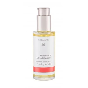 Dr. Hauschka Lemon Lemongrass Vitalising 75 ml telový olej pre ženy BIO prírodný produkt; Prírodný; Cruelty free