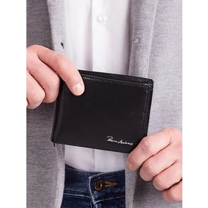 Men´s long black wallet