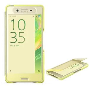 Sony Style Cover SCR50 tok Sony Xperia X - F5121, Lime Gold