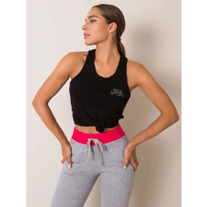 FOR FITNESS Black women´s top