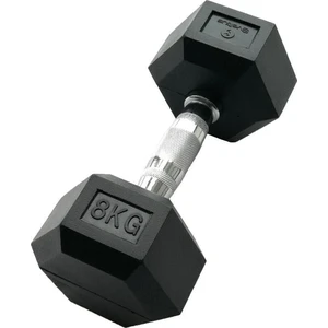 Sveltus Hexagonal Dumbbell 8 kg Čierna