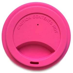 Jack N’ Jill Silicone Cup Lid vrchnáčik na téglik Pink 1 ks