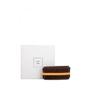 Eight & Bob Chocolate Brown Leather - pouzdro na parfém 30 ml