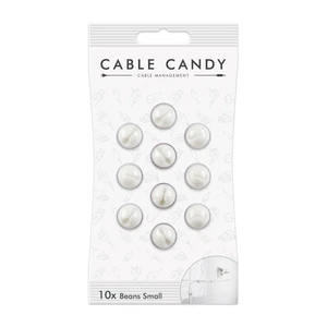 Kabelový organizér Cable Candy Small Beans, 10 ks, bílý