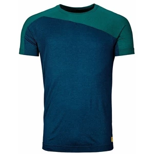 Ortovox Tricou 170 Cool Horizontal T-Shirt M Petrol Blue Blend L
