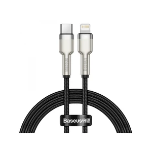 Datový kabel Baseus Cafule Series Metal Type-C/Lightning PD 20W 1m, černá