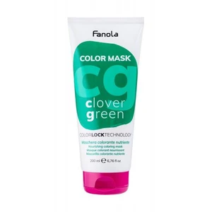 Fanola Color Mask 200 ml barva na vlasy pro ženy Clover Green na barvené vlasy; na všechny typy vlasů