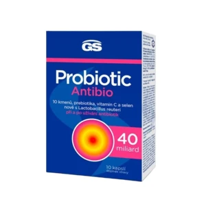 GS Probiotic Antibio, 10 kapslí
