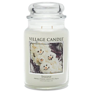 Village Candle Vonná svíčka ve skle Snoconut 602 g