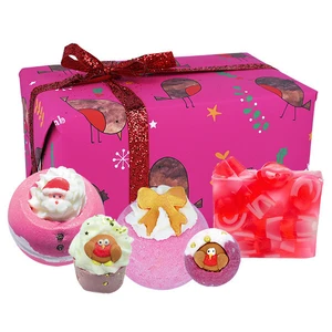 Bomb Cosmetics Dárková sada do koupele Robin the Red
