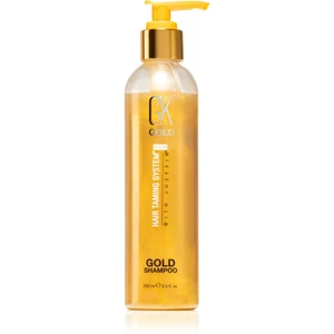 GK Hair Gold Shampoo hydratačný a ochranný šampón s aloe vera a bambucké maslo 250 ml