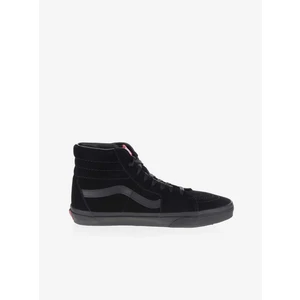 Černé unisex semišové kotníkové tenisky VANS SK8-Hi - unisex