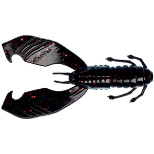 Gunki gumová nástraha boogie craw black red flake - 9 cm 8,2 g