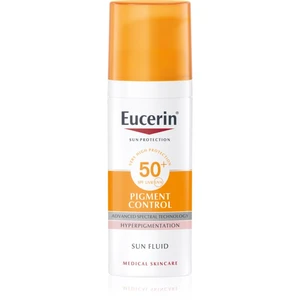 Eucerin Emulze na opalování na obličej s depigmentačním účinkem Pigment Control SPF 50+ (Pigment Control Sun Fluid) 50 ml