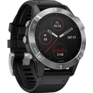 Garmin fénix 6 Čierna-Strieborná