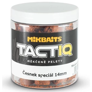 Mikbaits měkčené pelety tactiq 250 ml 14 mm-česnek speciál